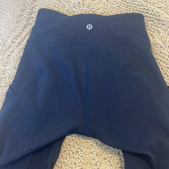 Lululemon navy leggings - Picture 4 of 5